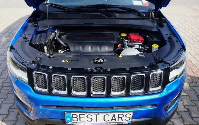 Jeep Compass cena 83900 przebieg: 30000, rok produkcji 2020 z Wiązów małe 211